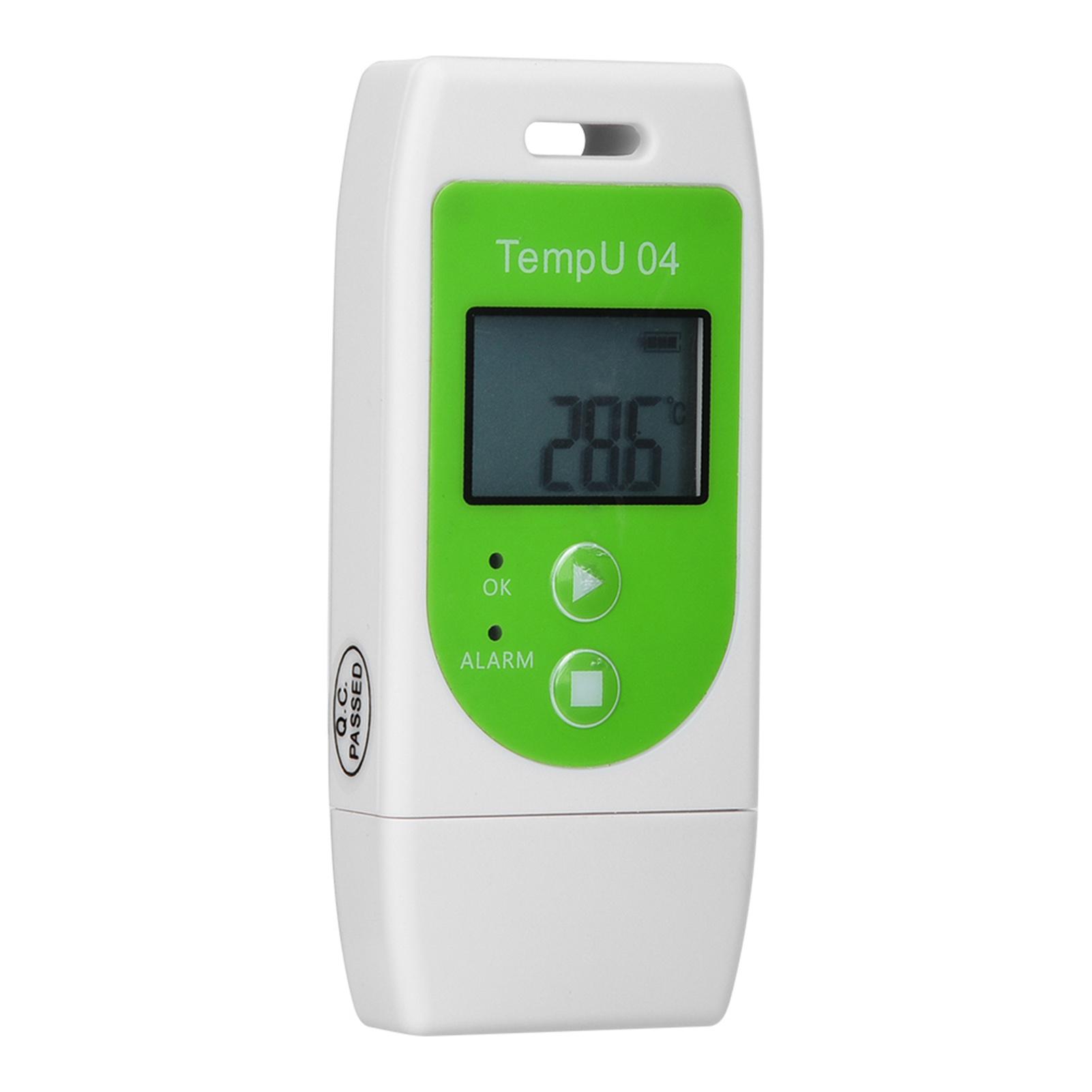 

TempU04 PDF USB Temperature Data Logger Reusable Temperature Recorder
