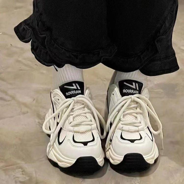 Sports Shoes Women's  New Daddy Shoes Spring and Autumn Girls Korean Version of Harajuku Style All-match Fashion Trend Running Shoes