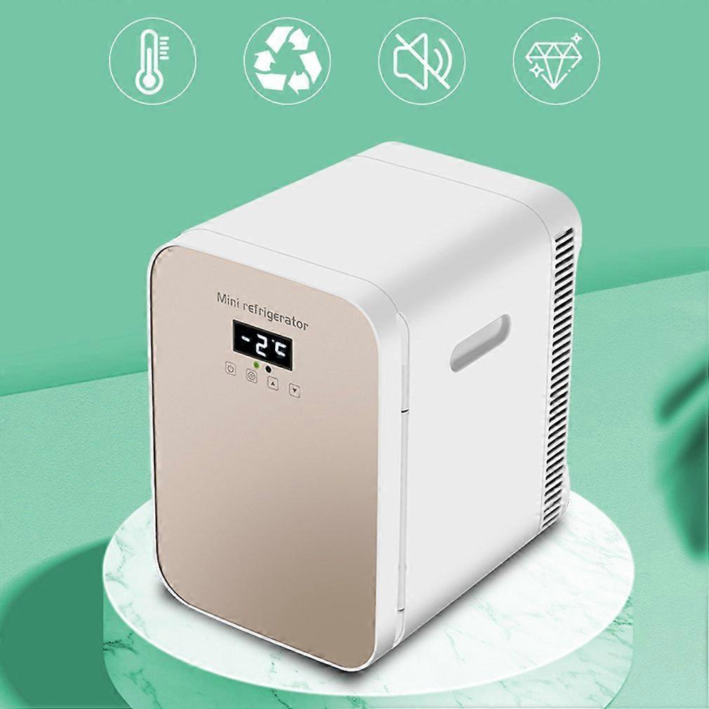 Mini Fridge 13.5L Can Portable Personal Small Compact Fridge Cooler And Warmer For Food Bedroom Dorm Office Car