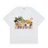 Grenzüberschreitend auf Lager exklusiv Casablanca Doppelgaze reine Baumwolle Unisex T-Shirt Hip-Hop lässig Kurzarm locker Rundhals