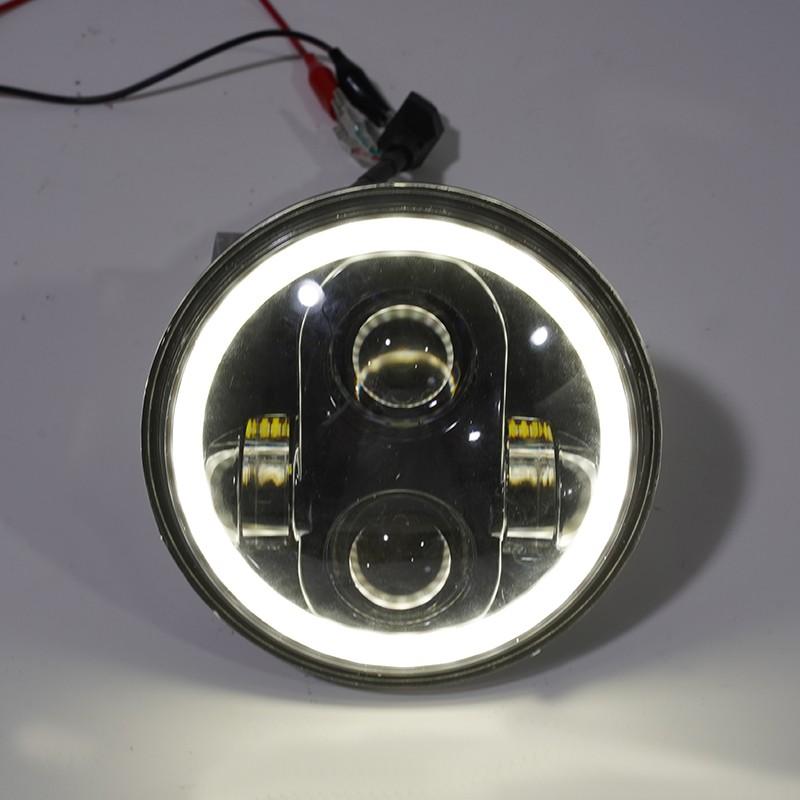 5-3/4 5.75 Inch Motorcycle LED Headlight Fit For Dyna Sportster Iron 883 1200