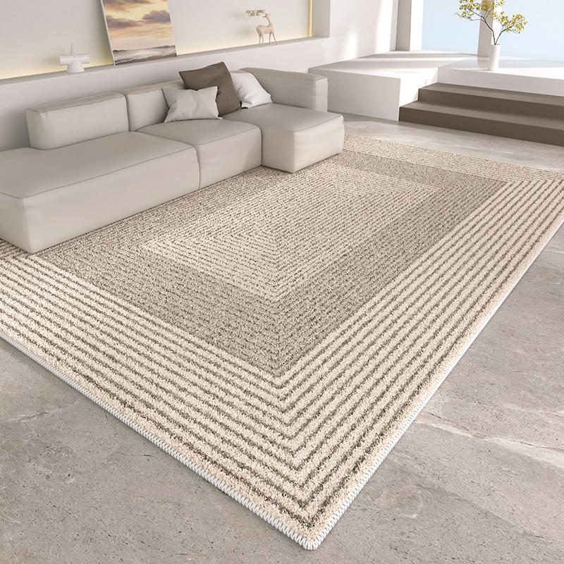 Modern Style Bedroom Decor Plush Carpet Large Area Carpets for Living Room Thick Lounge Rug Light Luxury Cloakroom Anti-slip Mat
