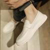 Fashion Quality Men Casual Low Shoes Leather Men Fashion Business Party Wedding Loafers Moccasins Light Comfortable Flats Driving Shoes