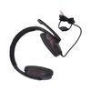 Gaming Headset Verstellbare kabelgebundene Gaming-Kopfhörer mit drehbarem Mikrofon für 3,5-mm-Geräte
