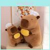 Adorable Cartoon Chef Capybara Plush Toy Soft Stuffed Animal For Kids Room Decor