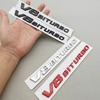 2pcs 3D ABS Car Letter Logo V8 BITURBO Sticker Fender Side Badge Emblem Decal For Mercedes Benz G63 S63 C63 E63 C63S Accessories