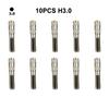 Set Of Ten H4 Hex Shank Screwdriver Bits Compatible With Various For DIY Applications From Toy Repair To Furniture Assembly