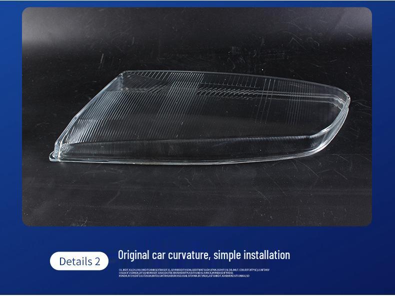 Toyota '98 Headlight Glass Cover - High Transparency, Non-Fading Lamp Shell