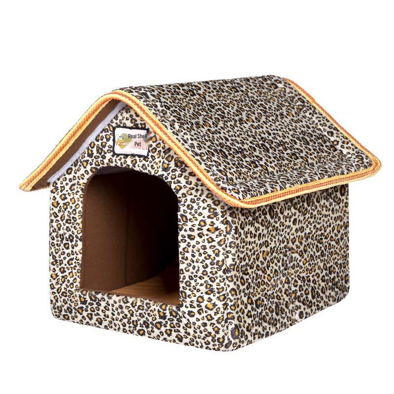 Teddy Poodle Small Dog & Cat House Kennel
