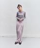 Hendeonsi Soft Flow Long Skirt (Dusty Rose)