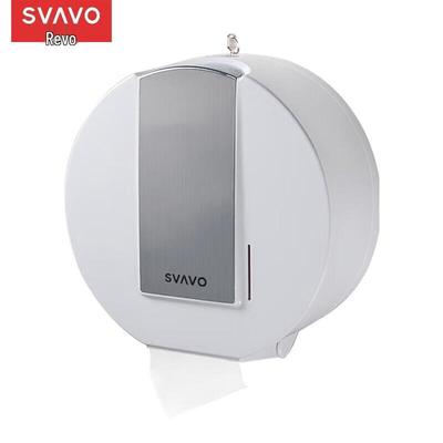 מתקן נייר טואלט SVAVO מותקן על הקיר, עמיד בפני התזות
