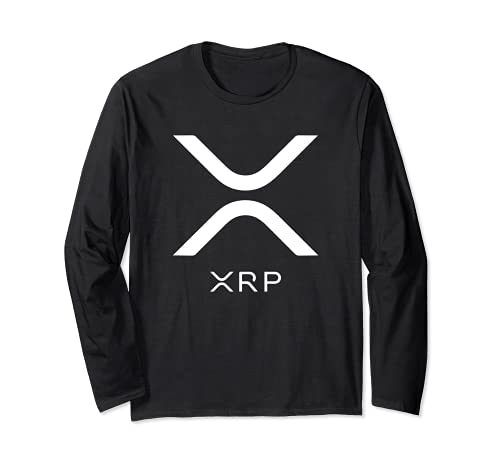XRP Ripple Balance Logo XRP Crypto XRP Hodler Long Sleeve T-Shirt