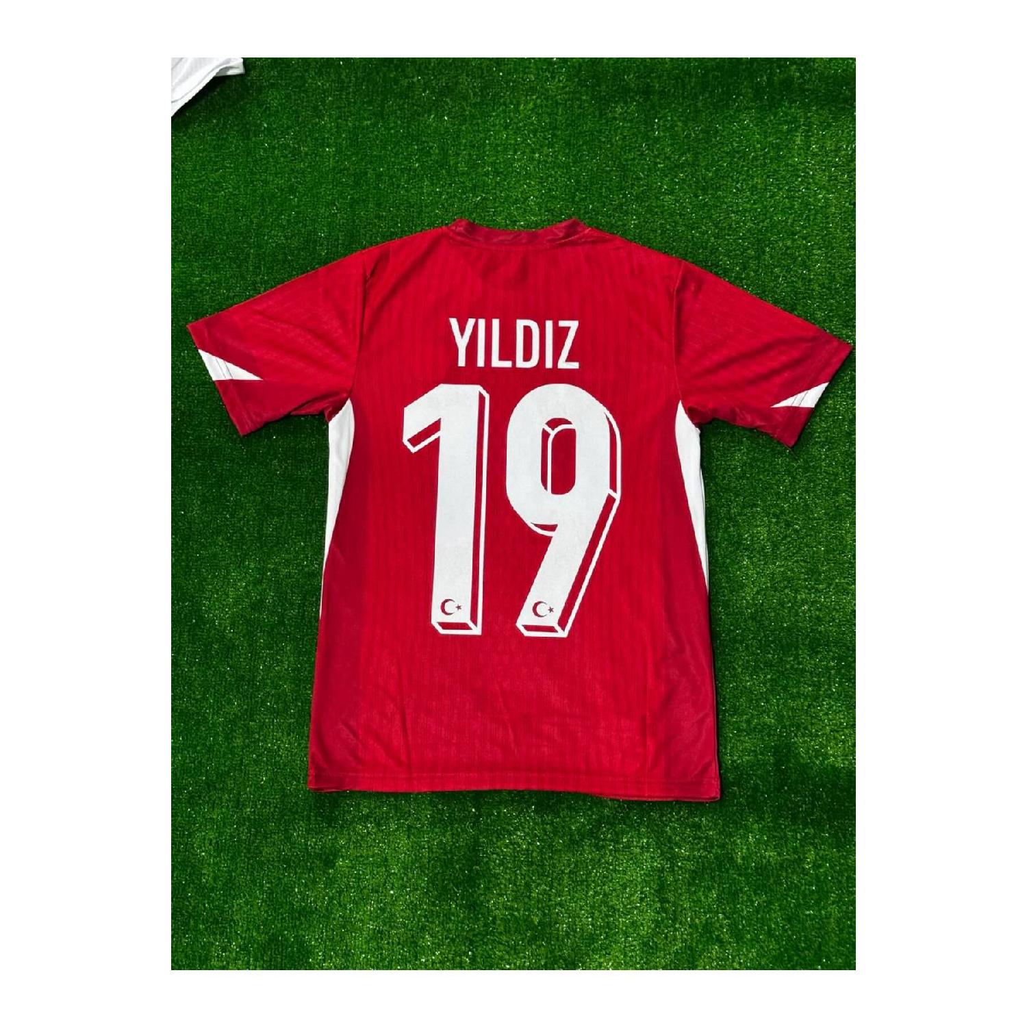 

Trkiye Kenan Yldz Euro 2024 European Championship Red Jersey S чистый