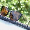 Vintage Cat Eye Sunglasses Woman Brand Designer Retro Mirror Sun Glasses Female Eyewear Fashion Driving Shades Oculos De Sol