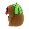Stretchable Capybara Plush Doll Watermelon Capybara Stuffed Doll Capybara Plush Toy  Birthday