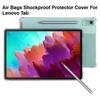 Airbags Stoßfeste Schutzhülle für Lenovo Tab P12 Hülle Klare, weiche TPU-Rückseite für Lenovo Xiaoxin Pad Pro 12,7 Zoll 2023