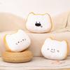 Cartoon Cat Toast Bread Pillow Plush Toy Doll Dog Dog Doll Home Sofa Pillow Doll