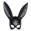Fshion Rabbit Masquerade Mask Sexy Bunny Dlouhé uši Karnevalové doplňky pro Halloweenskou párty