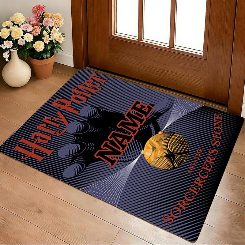Custom Name Journey's End Living Room Non-Slip Area Rug Soft Carpet for Bedroom Kids Playroom Sofa Office Home Decor Doormat