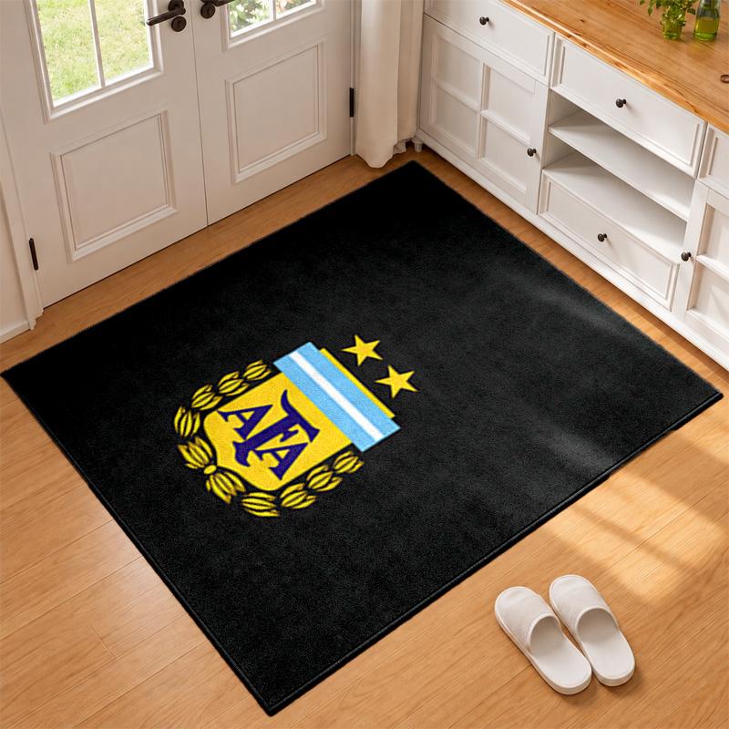 Argentina national team Carpet Door Mat for Living Room or Bedroom Protective Mat Under Chair Office Decoration Christmas Gift Birthday Present