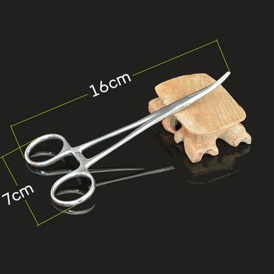 New 1pcs Stainless Steel Hemostatic Forceps Surgical Forceps Tool Hemostat Locking Clamps Forceps Fishing Pliers
