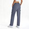 Women’s Loose Casual Pants – Quick-Dry Cargo Pants With Drawstring