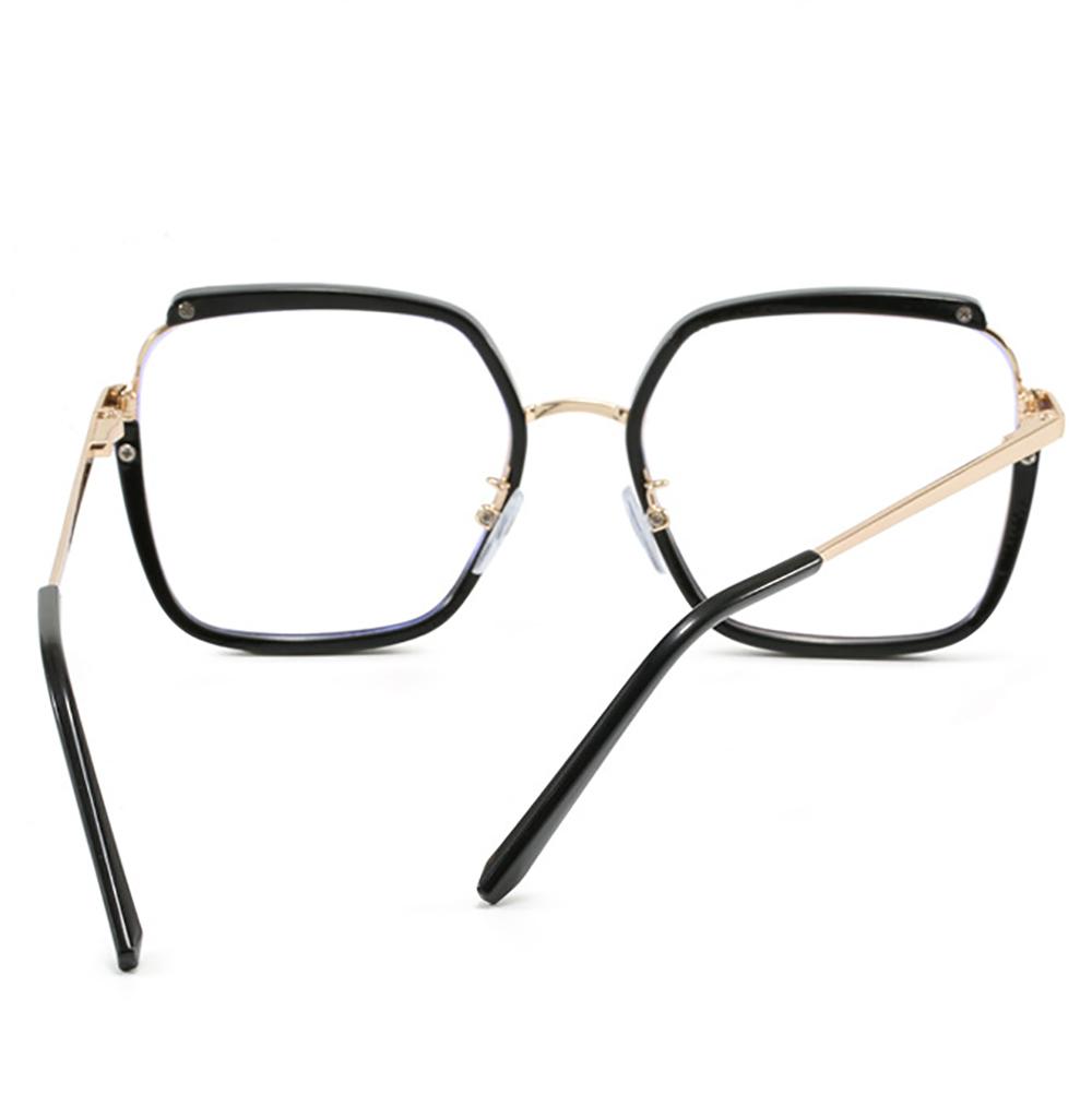 Square Glasses Frame Comfortable Computer Optical Eyewear Unisex Anti Blue Light Glasses Fashion Large Frame Eyewear For Travel