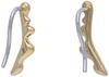Skagen Women's Liquid Metal Gold-Tone Stainless Steel Crawler Earrings, SKJ1773710
