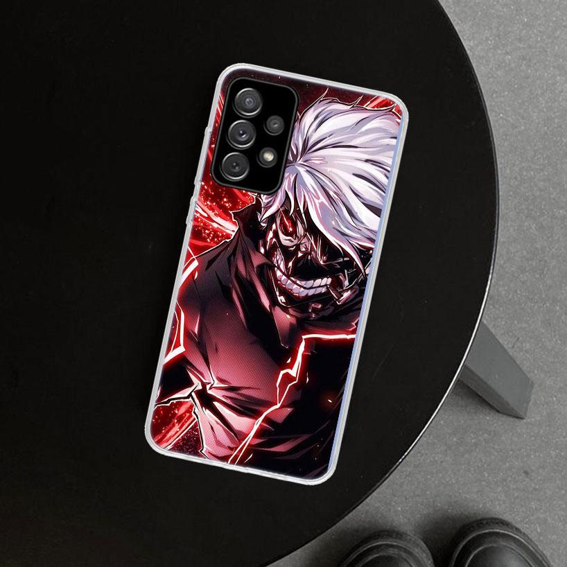 Tokyo Ghouls Anime Phone Case for Samsung Galaxy A17 A16 A26 A36 A56 A57 A37 A15 A25 A35 A55 A14 A24 A34 A54 A13 A23 A33 A53 Gal