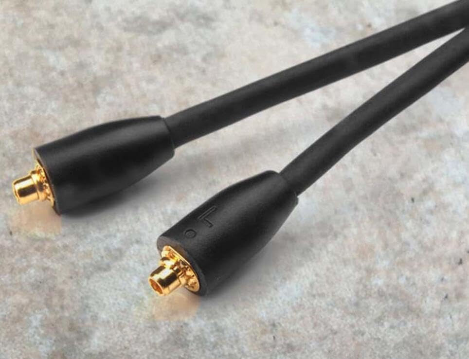 Replacement Headphone Cable for Shure SE215, SE535, SE315, SE425, SE846, UE900, and W40 Audio Headphones.