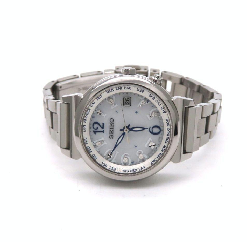 [USED] Lucky Passport SEIKO Seiko Watch Lucia White Lame Extreme
