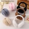 Outdoor Earflap Protection Ear-Muffs Ear Cover Solid Soft Plush Ear Keep Warmer Winter Earmuffs For Women Men Fashion