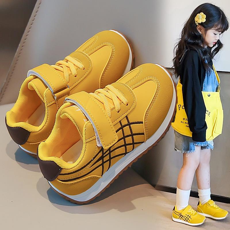 Fashion 2025 Spring Autumn Children's Forrest Gump Shoes  New Style Girls' Fashion Versatile Casual Shoes Boys' Soft Soled Sports Shoes