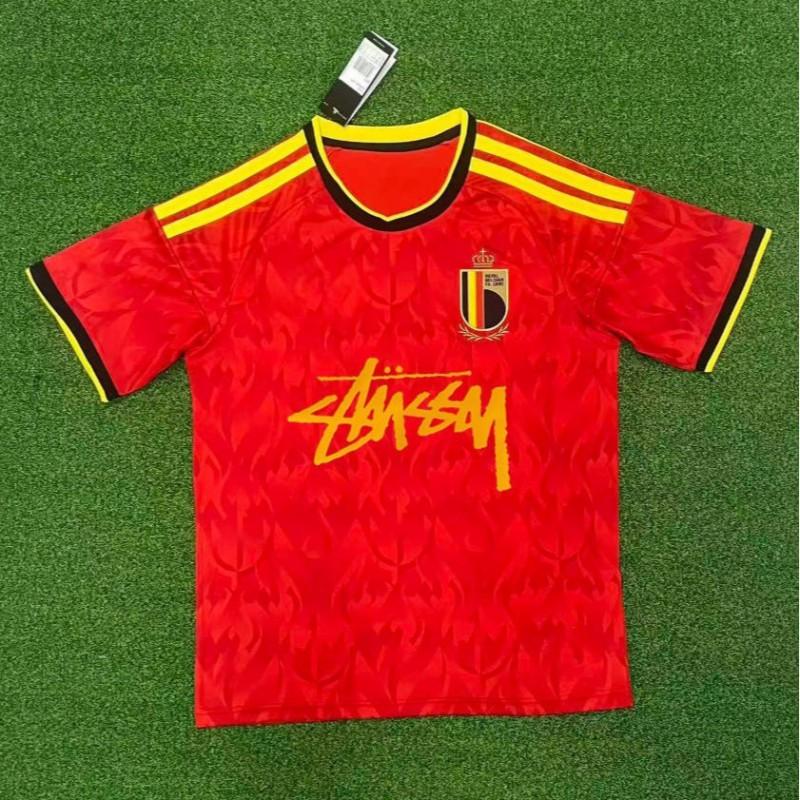 2627 Football Jersey Unisex Womens Short Sleeve Sports Shirt Soccer Training Match