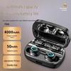 2025 Dual-Ear Bluetooth Sports Gaming Earphones with Touch Controls & Extended Battery – Compatible with All Mobile Phones.