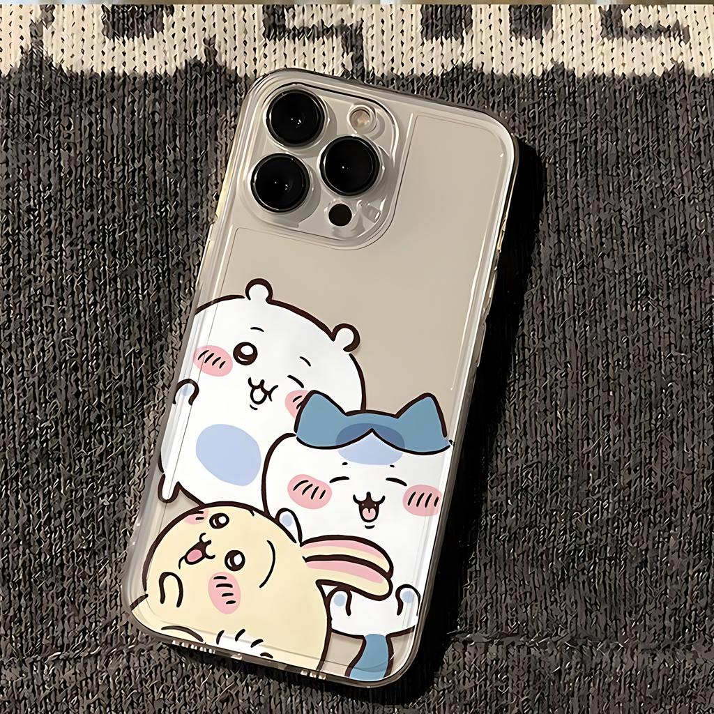 Cute and Kawaii U-Usachi-s Phone Case For Samsung S26 S25 S24 S23 S22 S21 FE Note20 Plus Ultra Lite Edge 5G Clear Soft TPU Cover