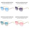 Retro Cat Eye Sunglasses For Women Uv400 Sun Protection With Green Lenses For Fashionable Outings