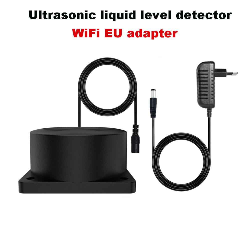 

Tuya WiFi Liquid Level Monitor Sensor Tank Level Monitor Mobile with Real-Time Alarms APP Remote Control Indoor Household Alarm EU adapter WiFi