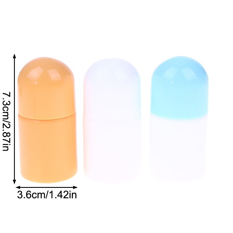 30Ml Empty Smudge Bottle Liquid Applicator Storage Bottle Sponge Head Soreness Medicine Liquid Bottle Daub Filling Liniment