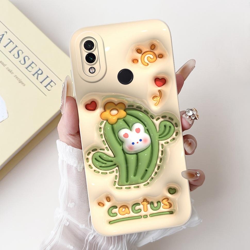 For Xiaomi Redmi Note 7 Case 2019 Lovely Cartoon Painting Back Cover Soft Slim Phone Case For Redmi Note 7 Note7 Bumper 6.3"