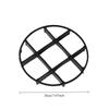 10Pcs 12cm/20cm Grid Design Flower Pot Trays - Anti-root Rot Trays, Flower Pot Brackets, Breathable Circular Drainage Racks, Flo