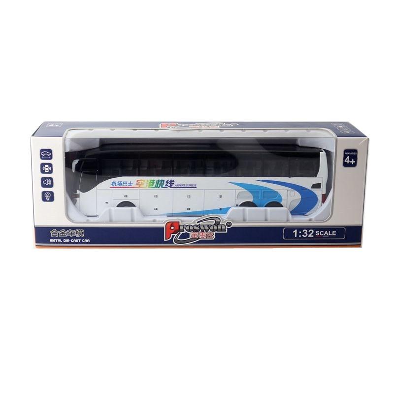 

Модель автобуса из сплава, игрушка со светом и звуком для детской игровой комнаты и для подарка StyleF