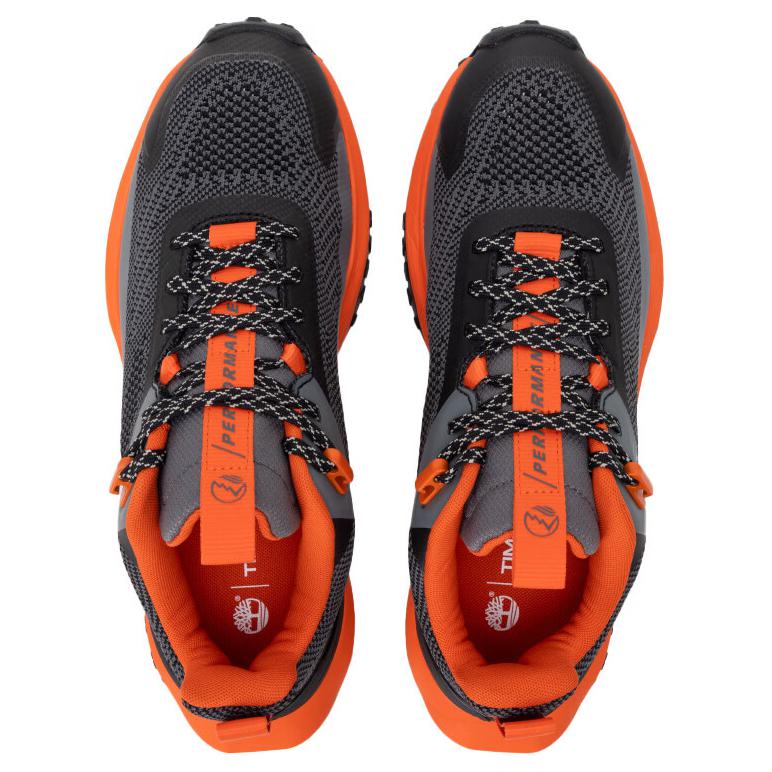 Timberland Urban Outdoor New Hiking Travel Commuting Comfortable Casual Non-Slip Low-Top Walking Shoes Men Sneaker Gray Orange TB0A6DJK-ENO