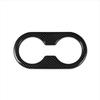 RUIQ Mazda KH Series Interior Rear Seat Drink Holder Cover Designed Exclusively for the Mazda CX60 Carbon Fiber CX-60 Garnish, (Black Finish)