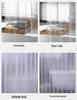 Premium Extra-Thick EVA Waterproof Shower Curtain Set - Antibacterial & Water Barrier