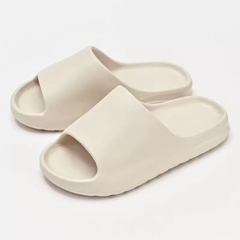 

Унисекс Сандалии на толстой подошве Облака Мягкие Нескользящие Шлепанцы из ЭВА для Дома и Улицы 36 белый