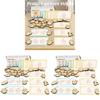 Wooden Gesture Shape Matching Blocks Educational Toy For Kids Learning And Development