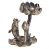 Pure Brass Koi Holder Desktop Decoration By Year There Are More Lotus Backflow Aroma And Incense Burner Old C