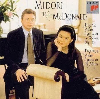 

CD MIDORI GOSHIMA, ELGAR, FRANK; MCDON - Frank & Elgar: Violin Sonata SICC399 Japan ObiClassical Used