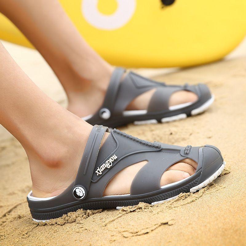 Versatile Mens Flip Flops Sandals Rubber Casual Men Shoes Summer Fashion Beach Slippers
